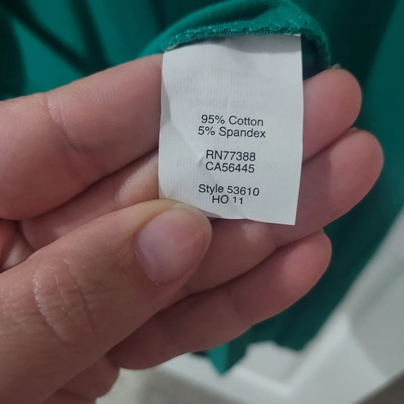 NWOT J. Crew Factory Green Cowl Neck 3/4 Sleeve Dress in Size XL - Picture 8 of 8